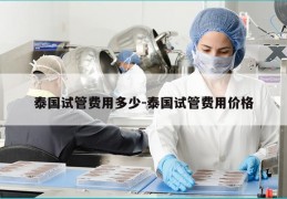 泰国试管费用多少-泰国试管费用价格