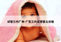 试管三代广州-广东三代试管婴儿价格