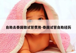 自助去泰国做试管费用-泰国试管自助经历