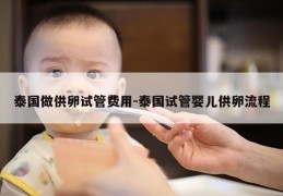 泰国做GL试管费用-泰国试管婴儿GL流程