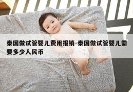 泰国做试管婴儿费用报销-泰国做试管婴儿需要多少人民币