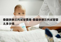 泰国GL三代试管费用-泰国GL三代试管婴儿多少钱