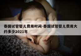 泰国试管婴儿费用时间-泰国试管婴儿费用大约多少2021年