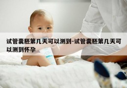 试管囊胚第几天可以测到-试管囊胚第几天可以测到怀孕