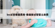 les试管泰国费用-泰国做试管婴儿收费