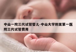中山一院三代试管婴儿-中山大学附属第一医院三代试管费用