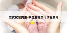 三代试管费用-中信湘雅三代试管费用