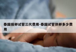 泰国JL试管三代费用-泰国试管GL多少费用