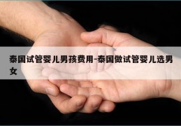 泰国试管婴儿NH费用-泰国做试管婴儿选男女