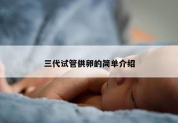 三代试管GL的简单介绍