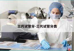 三代试管分-三代试管分类