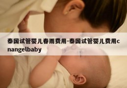 泰国试管婴儿春雨费用-泰国试管婴儿费用cnangelbaby