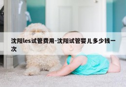 沈阳les试管费用-沈阳试管婴儿多少钱一次