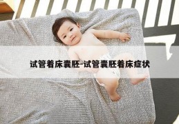 试管着床囊胚-试管囊胚着床症状