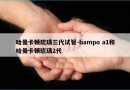 哈曼卡顿琉璃三代试管-bampo a1和哈曼卡顿琉璃2代