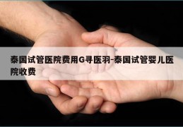 泰国试管医院费用G寻医羽-泰国试管婴儿医院收费