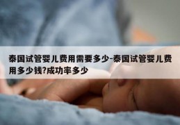 泰国试管婴儿费用需要多少-泰国试管婴儿费用多少钱?成功率多少
