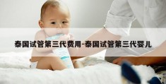 泰国试管第三代费用-泰国试管第三代婴儿