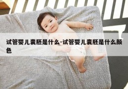 试管婴儿囊胚是什么-试管婴儿囊胚是什么颜色