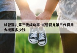 试管婴儿第三代成功率-试管婴儿第三代费用大概要多少钱