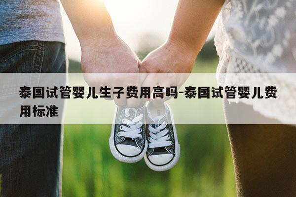 泰国试管婴儿生子费用高吗-泰国试管婴儿费用标准