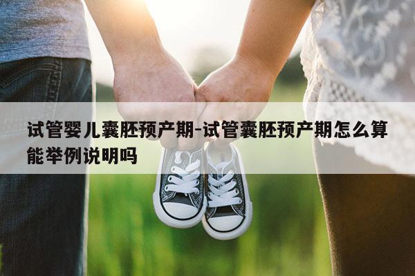 试管婴儿囊胚预产期-试管囊胚预产期怎么算能举例说明吗