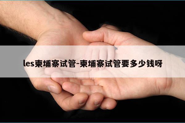 les柬埔寨试管-柬埔寨试管要多少钱呀