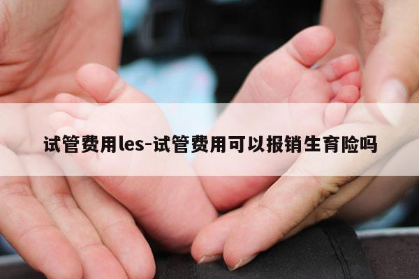 试管费用les-试管费用可以报销生育险吗