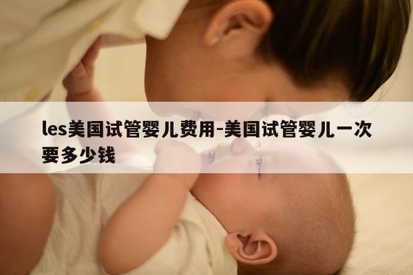les美国试管婴儿费用-美国试管婴儿一次要多少钱