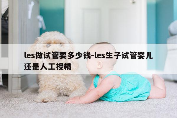 les做试管要多少钱-les生子试管婴儿还是人工授精
