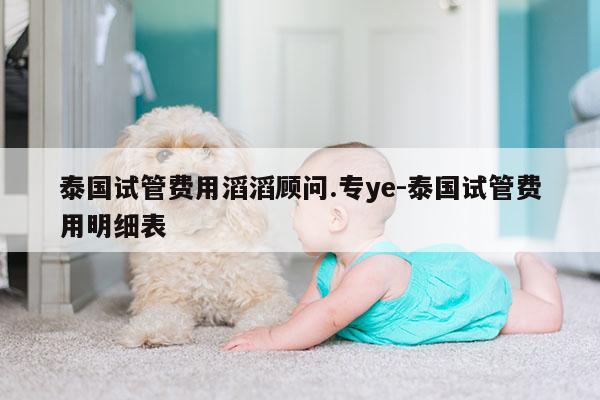 泰国试管费用滔滔顾问.专ye-泰国试管费用明细表